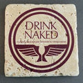 Tumbled Stone Coaster / Tumbled Travertine - Single Bulk